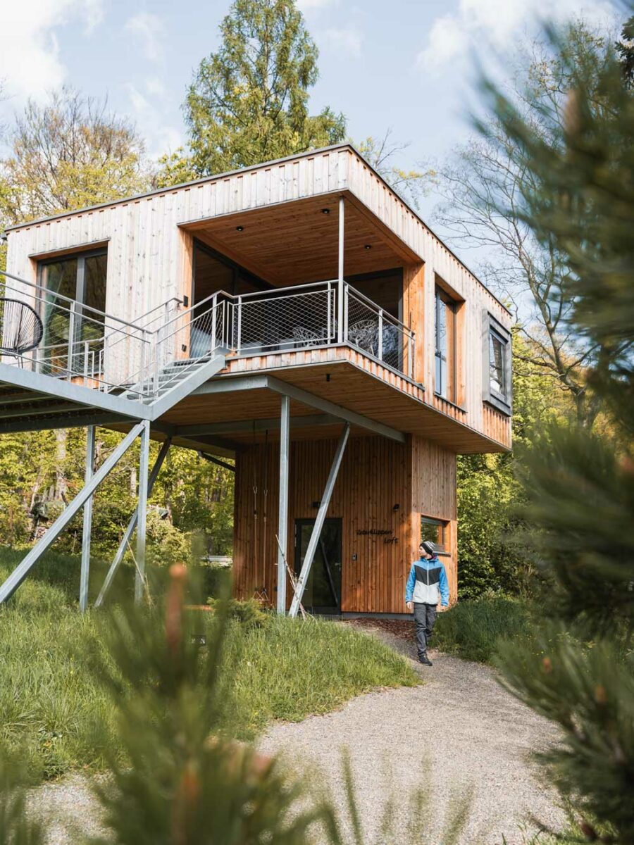 Baumhaus im Harz: Einen Katzensprung entfernt