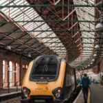 Zug von London nach Holyhead
