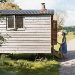 Unterkünfte in Irland, schlafen in einer Schäferhütte beim Glamping