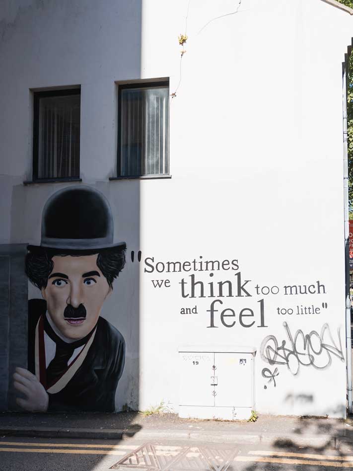 Street Art in Belfast Nordirland