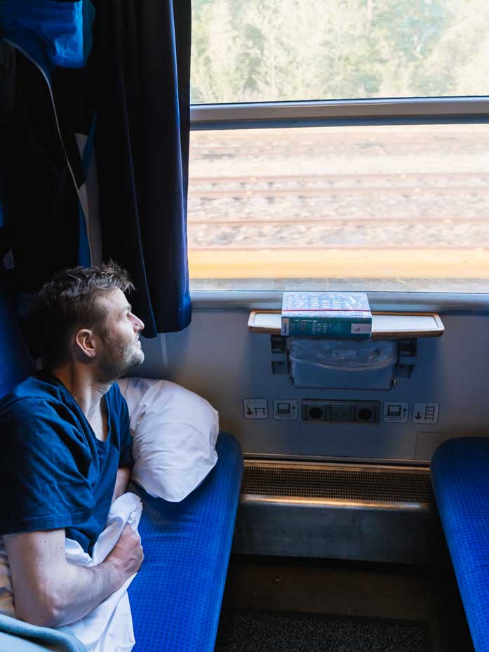 Nachtzug nach Belgien
