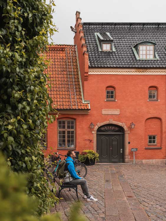 Halmstad Schloss in Schweden