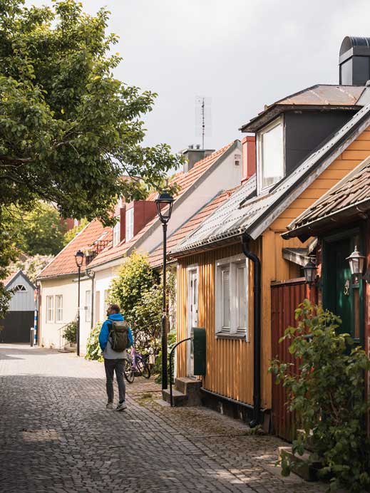 Vallgatan in Hamstad