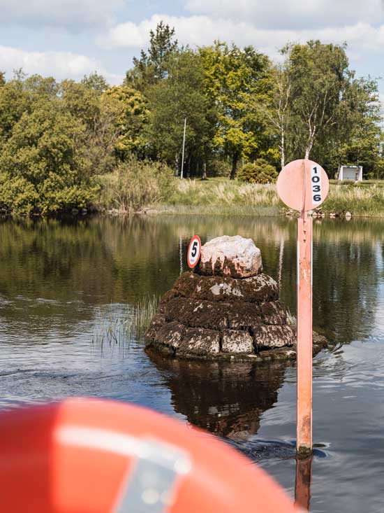 Marker am Shannon River