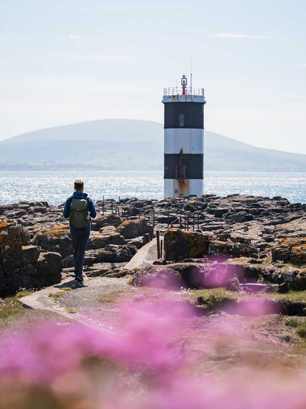 Leuchtturm auf Rathlin Nordirland