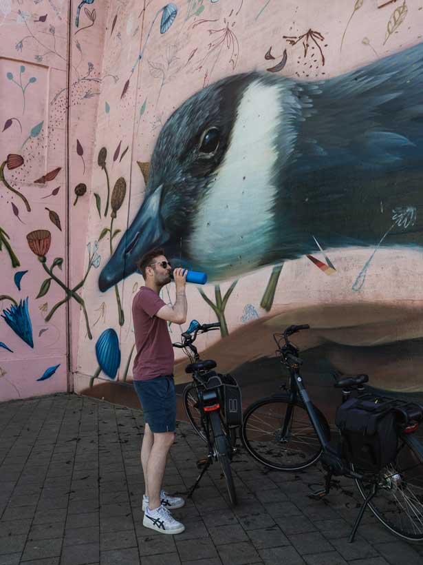 Mit dem Fahrrad durch Leuven