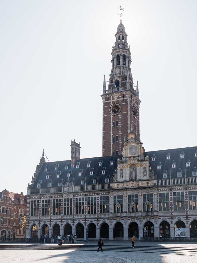 Universitätsbibliothek, eine wichtige Sehenswürdigkeit in Leuven