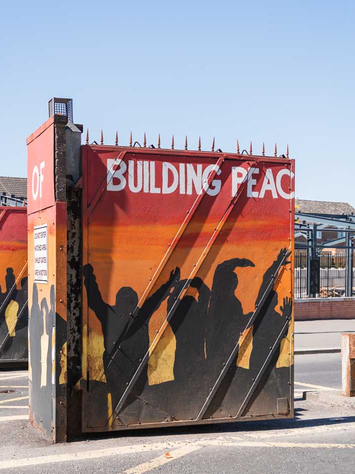 Peace Walls in Belfast