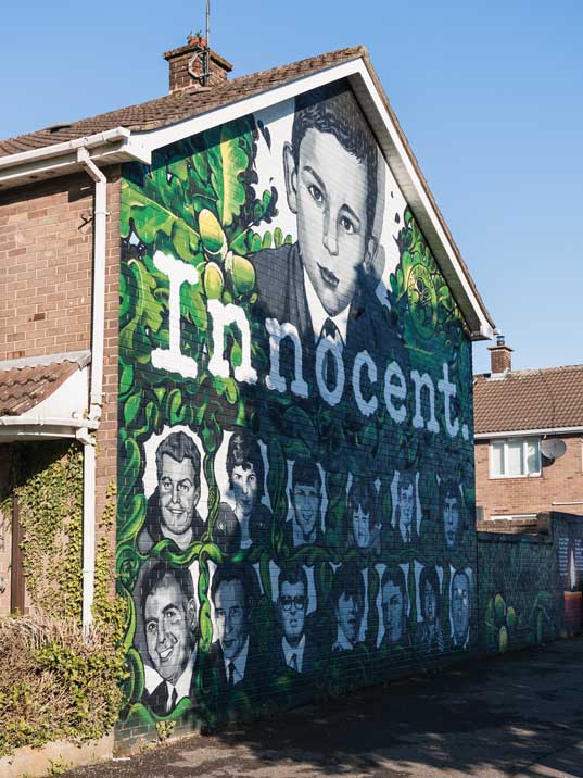 Street Art in Derry Nordirland