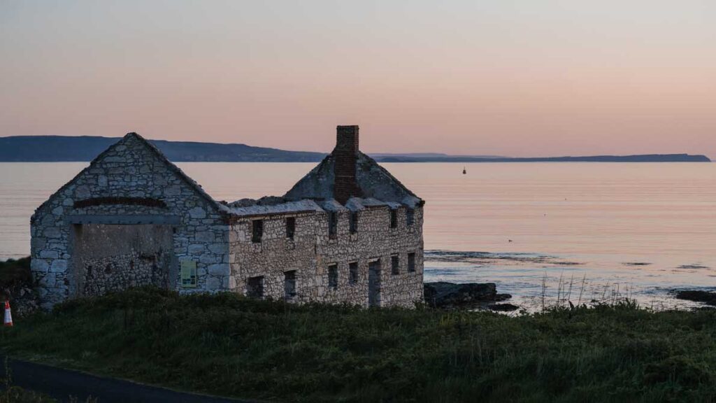 Rathlin Island am Abend