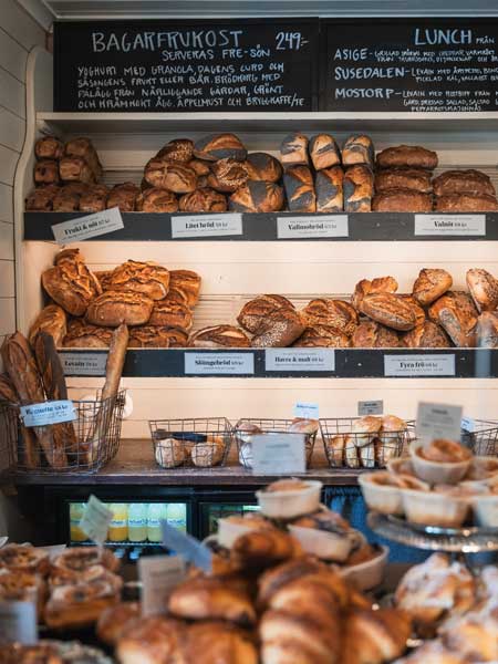 Bäckerei in Halland Schweden