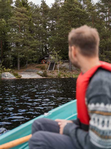Mit dem Ruderboot im Teijo Nationalpark