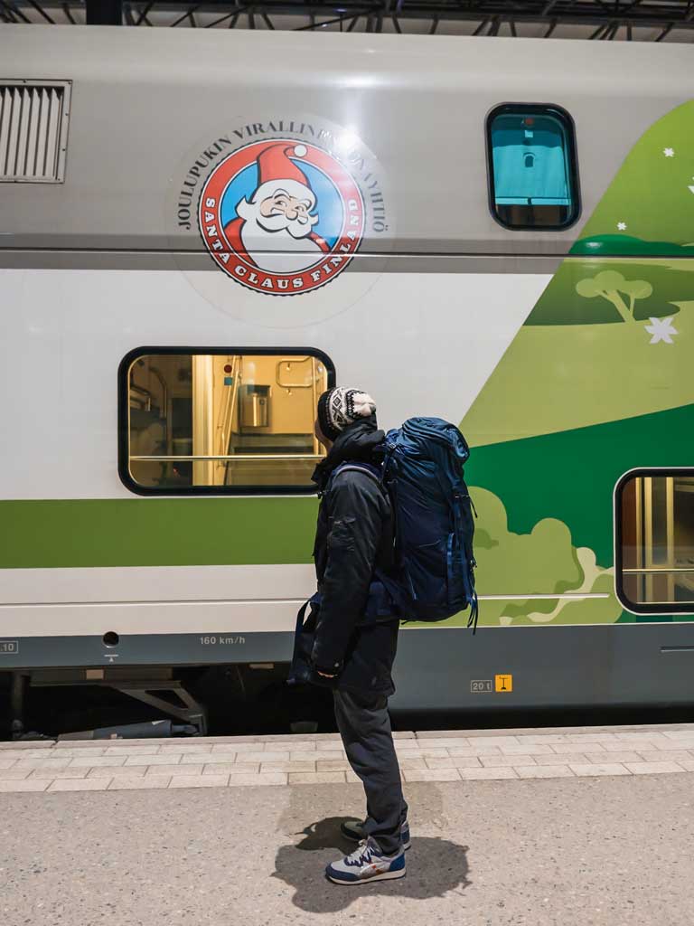 Nachtzug nach Rovaniemi, der Santa Claus Express