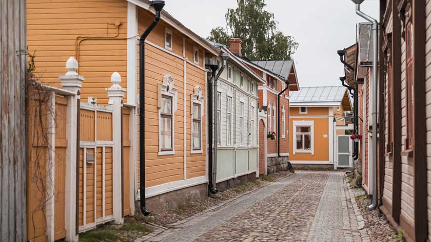 Die Altstadt von Rauma wird Vanha Rauma genannt