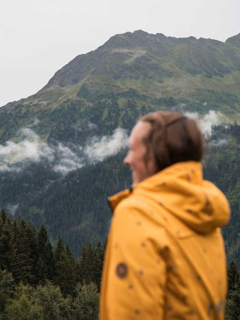 Regenwetter im Montafon