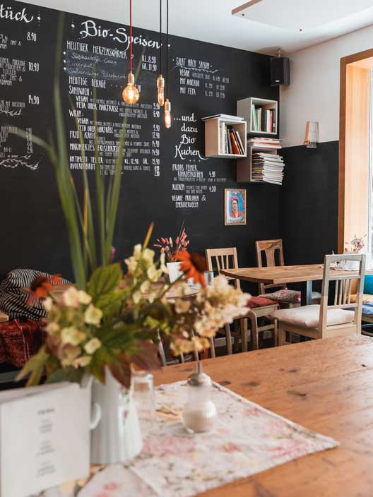 Niedliches Café Frida Bio
