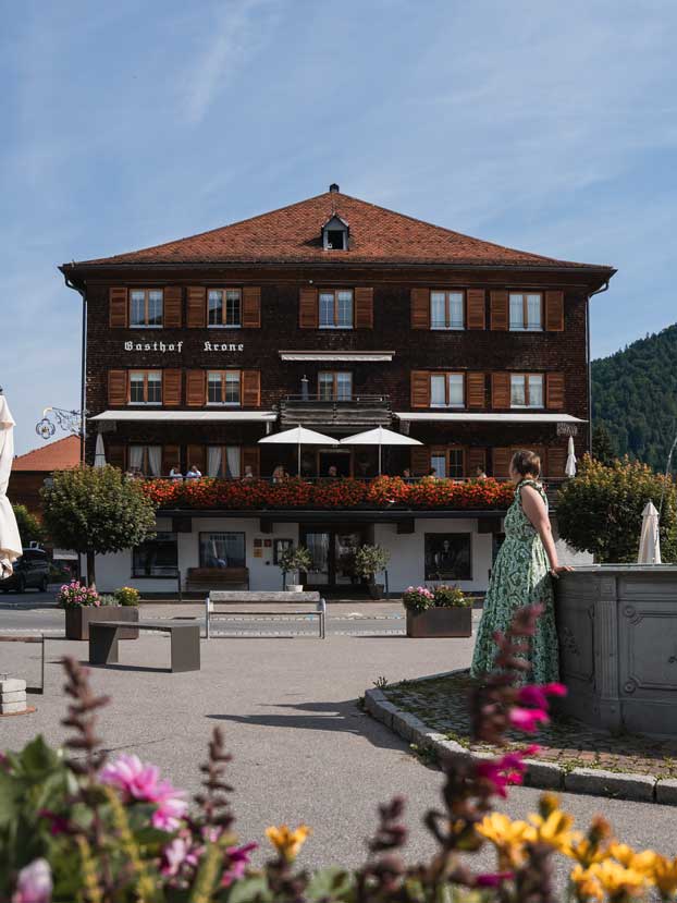 Gasthof Krone in Hittisau, Übernachten im Bregenzerwald