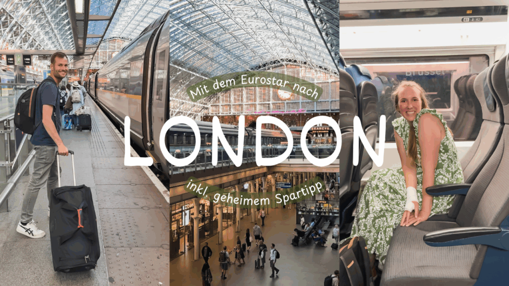 Im Eurostar nach London