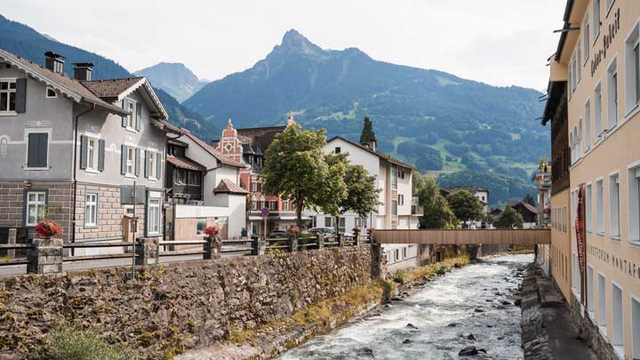 Schruns Ort im Montafon