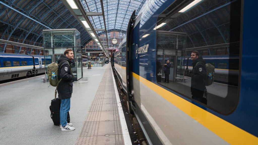 Zug nach London Eurostar