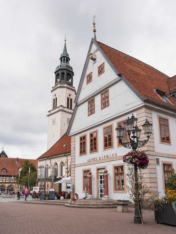 Sehenswürdigkeiten in Celle Altes Rathaus und Stadtkirche