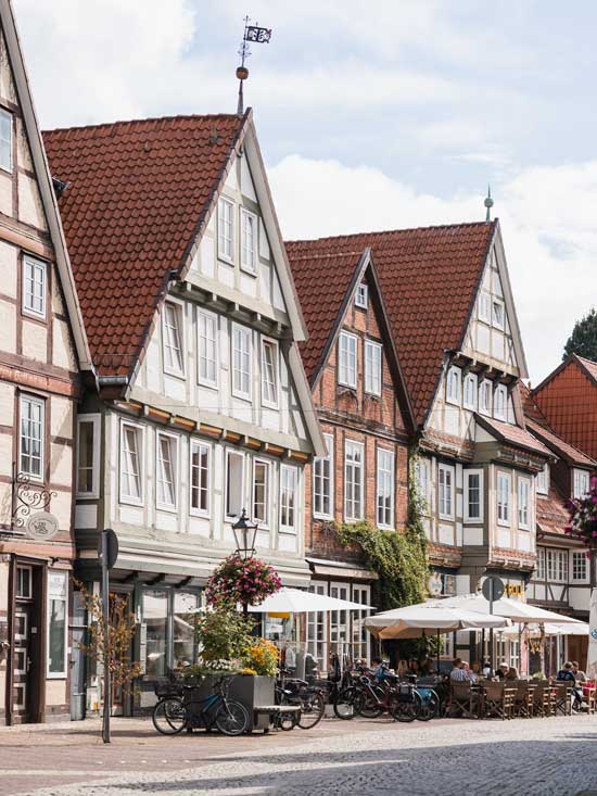 Fachwerkhäuser in Celle
