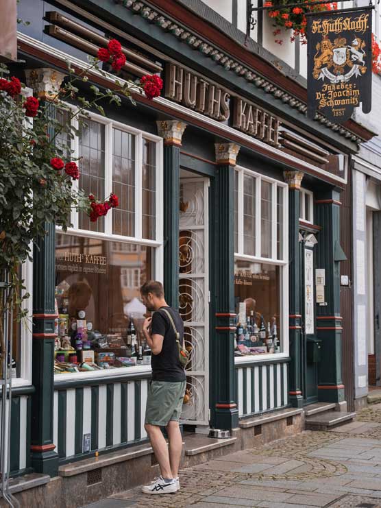 Celle Sehenswürdigkeiten Huths Kaffee