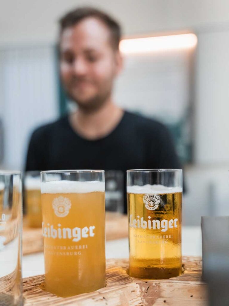 Bier Crashkurs in der Brauerei Max Leibinger in Ravensburg