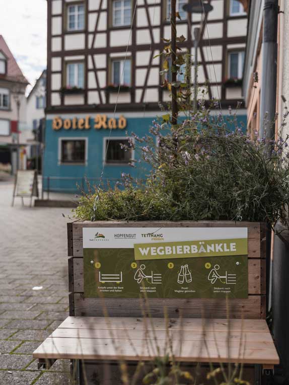 Hotel Rad Wegbierbänkle