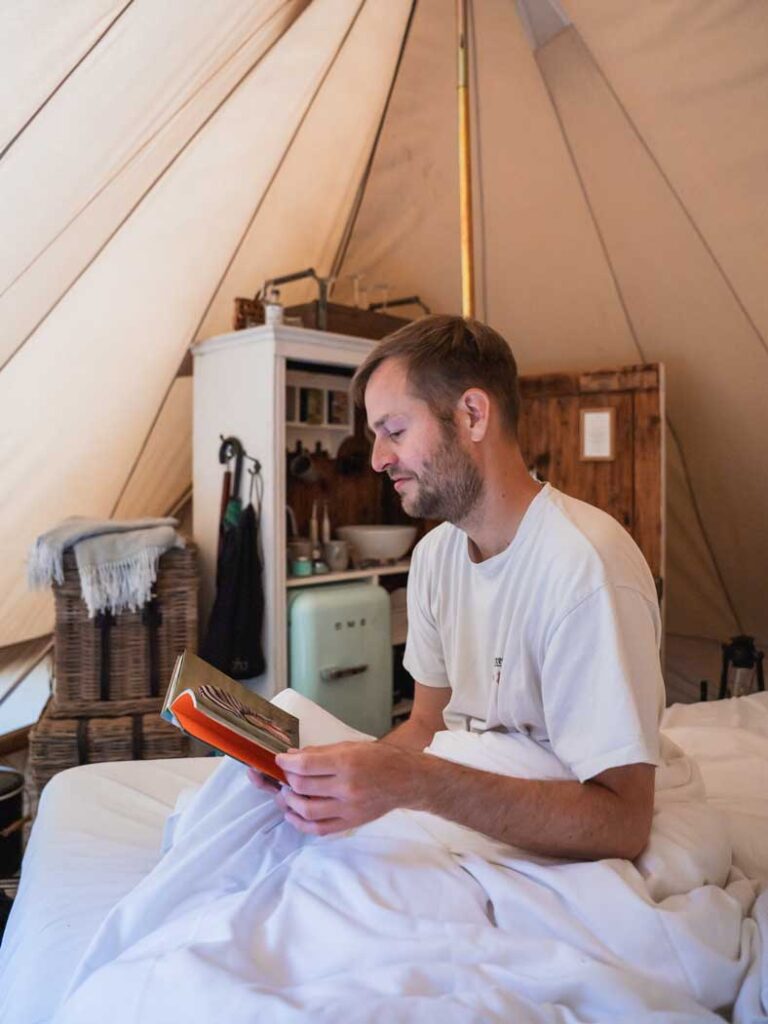 Stimbekhof Glampingzelt