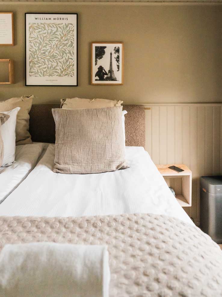 Genütliche Zimmer im Naya Retreat auf Öland Schweden