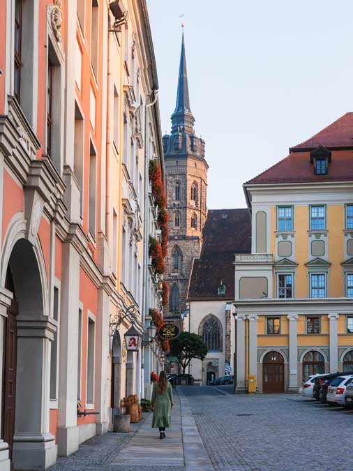 Blick auf den Petridom in Bautzen