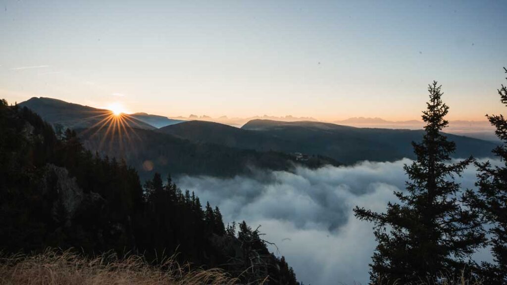 Sonnenaufgangswanderung Schenna