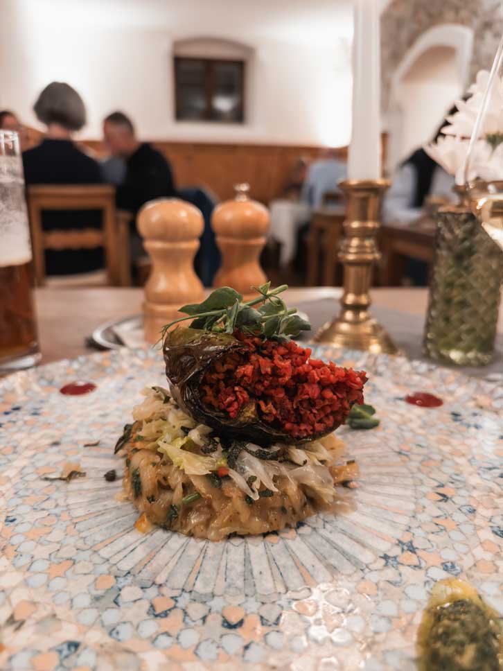 Veganes Abendessen in der Obermühle Görlitz