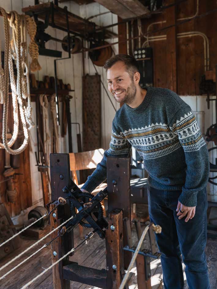 Seilerei Kurs im Freilichtmuseum Amerang