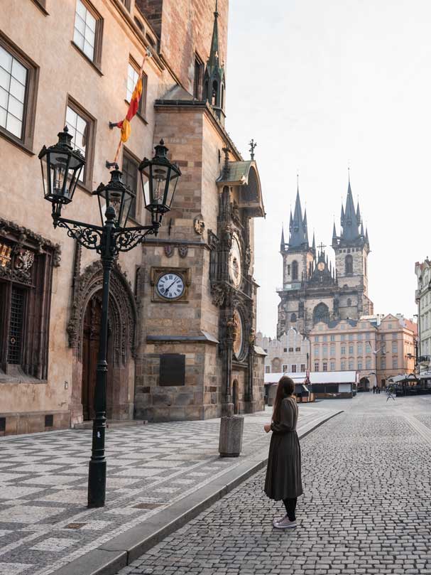 Astronomische Uhr in Prag Tschechien