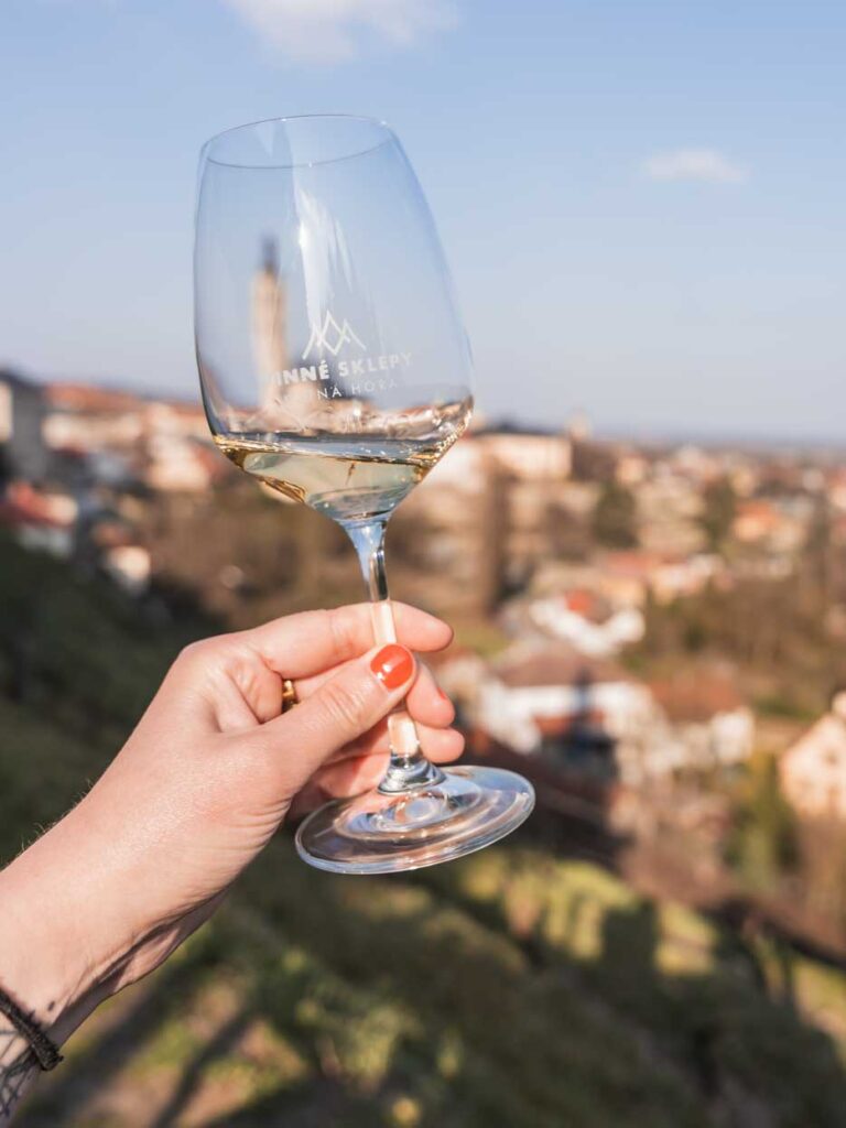 Weinprobe in Kutna Hora Tschechien