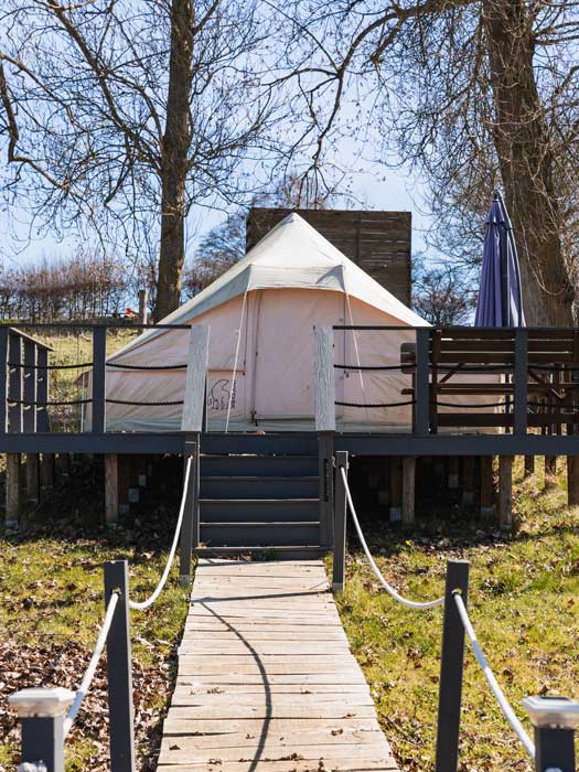 die Schlei bietet Möglichkeiten zum glamping