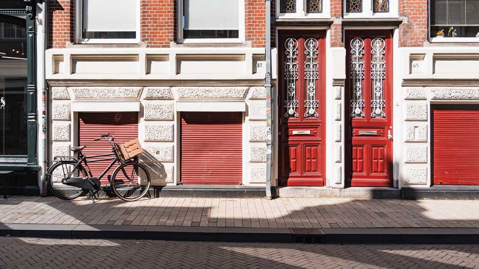 Dwaalgebiet in Tilburg Niederlande
