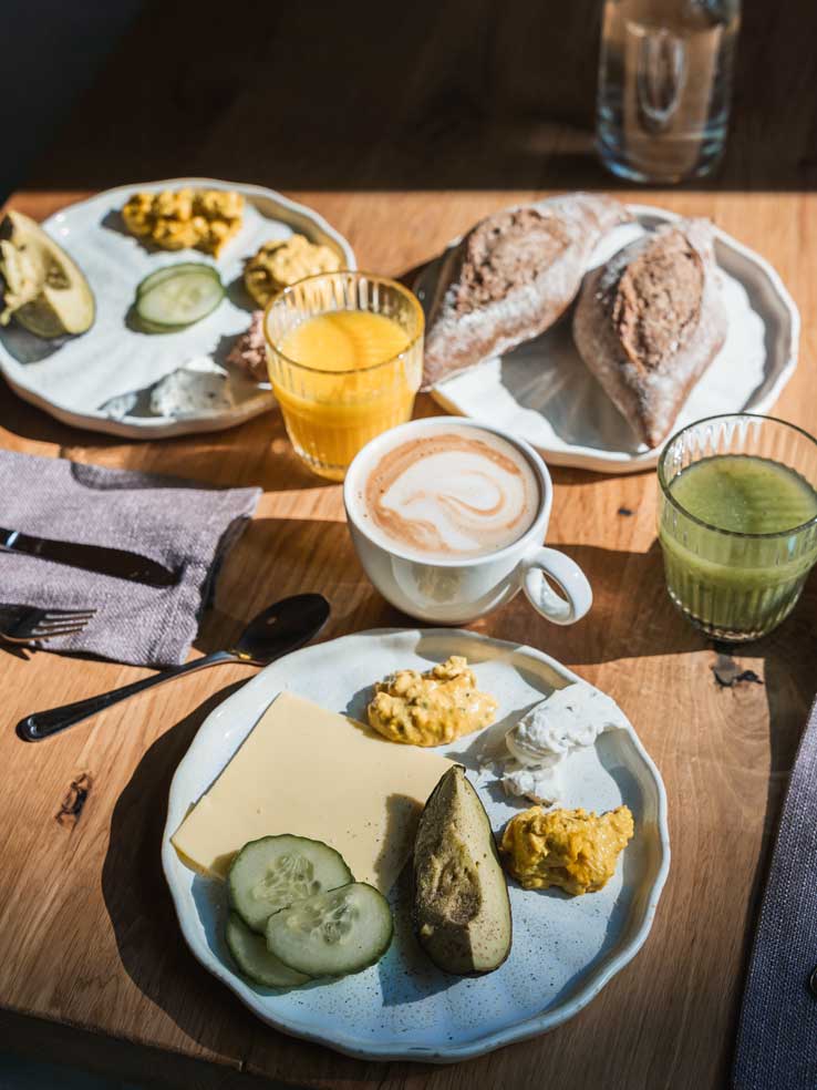 Frühstück im Hotel Bent in Oisterwijk