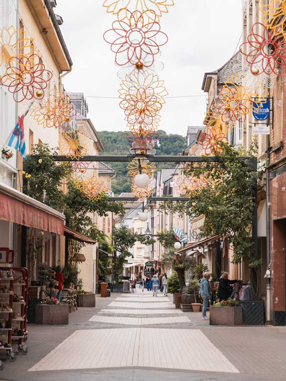 Echternach Stadtzentrum Luxemburg