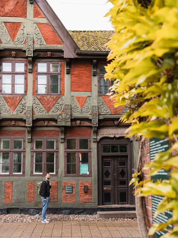 In Kolding Dänemark gibt es viel Fachwerk