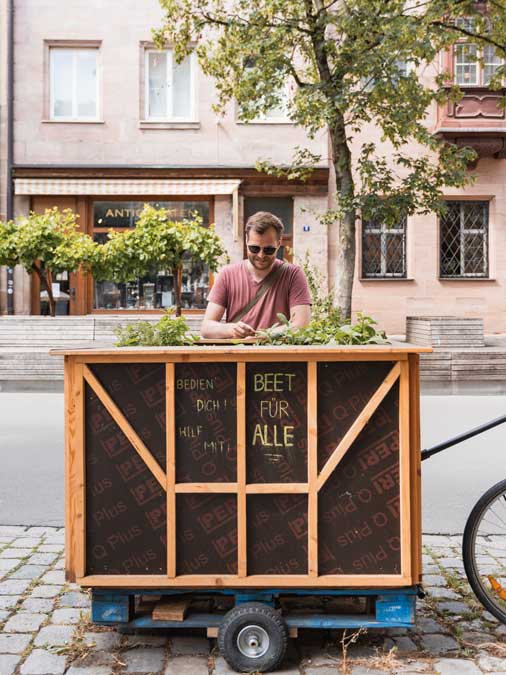 Beet für alle in Nürnberg Altstadt