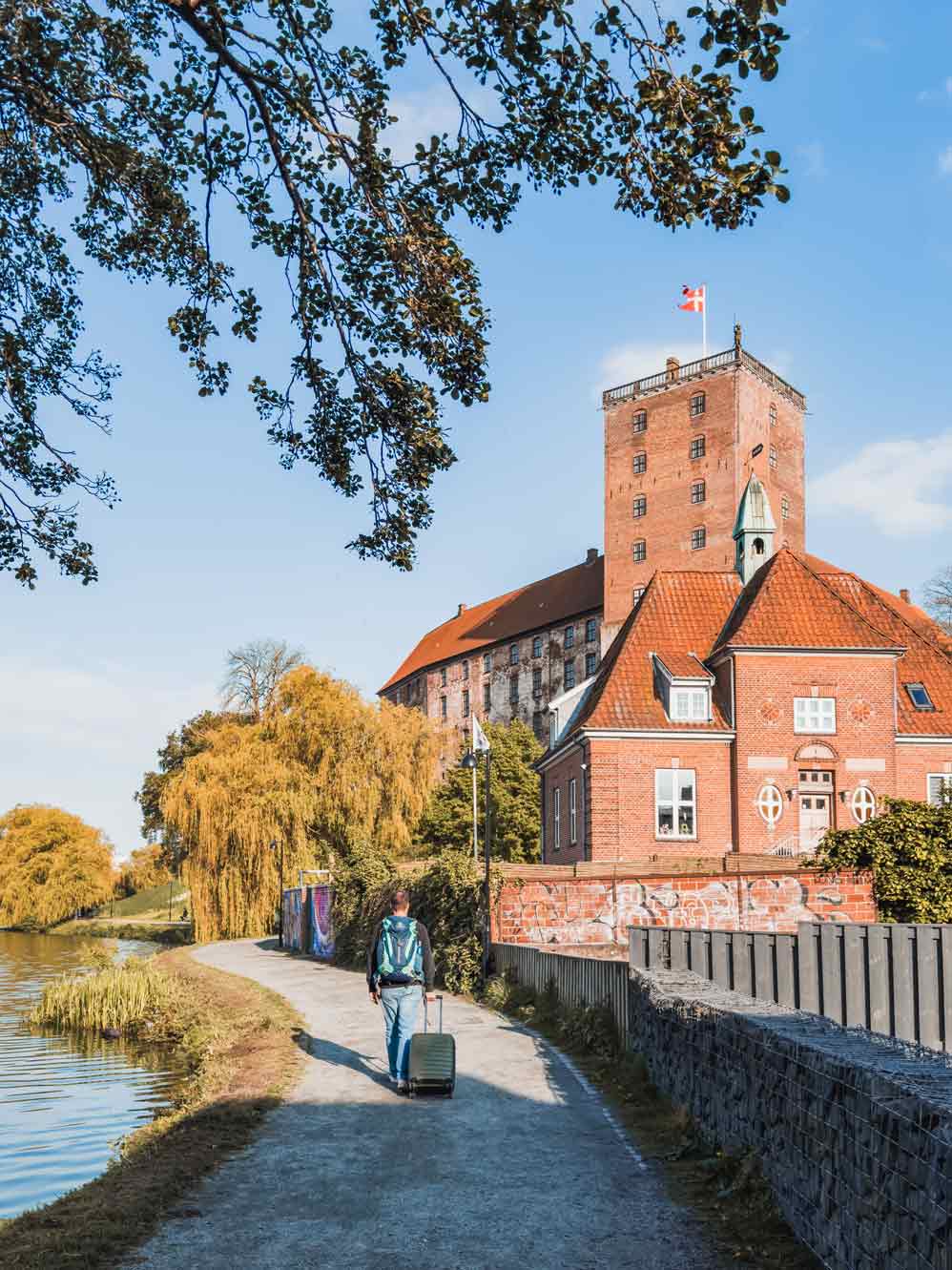 Jütland Dänemark per Zug Rundreise