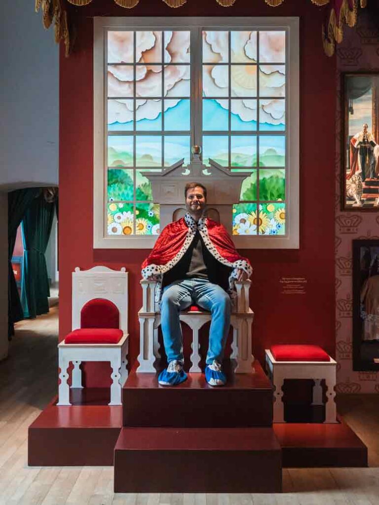 Kinderbereich im Koldinghus Jütland Dänemark