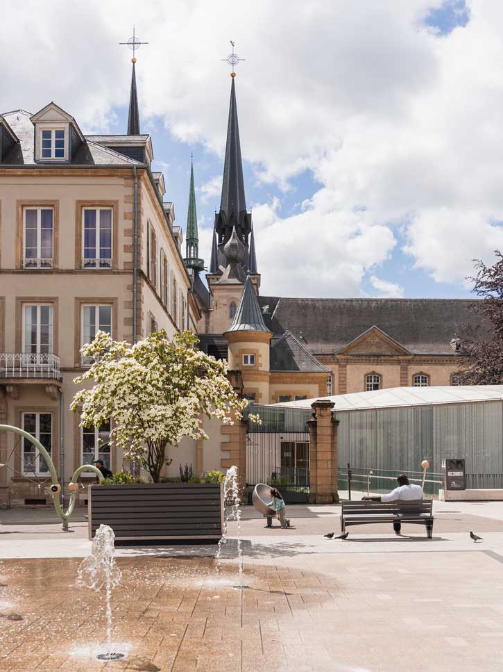 Luxemburg Stadt Place Guillermes
