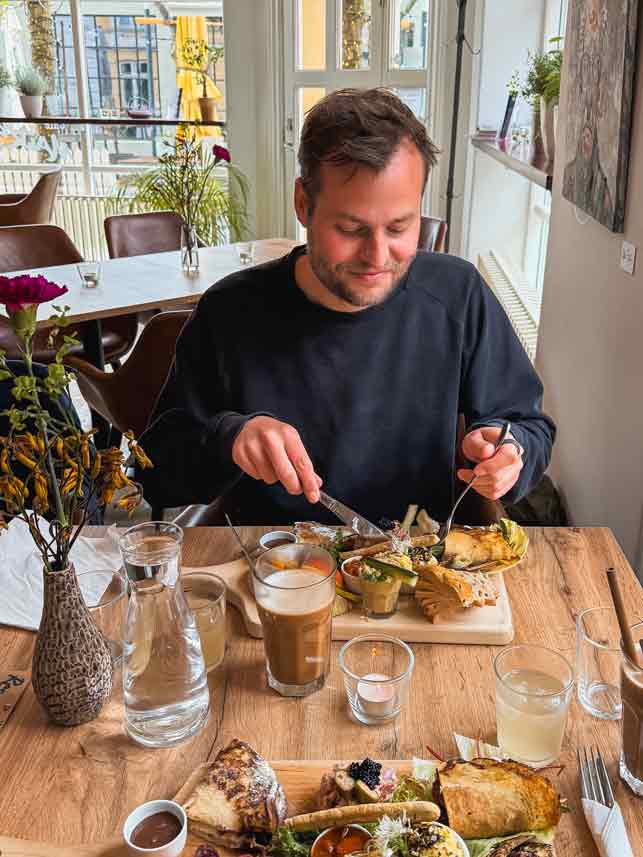 Mairs Café in Fredericia Jütland Dänemark mit veganem Angebot