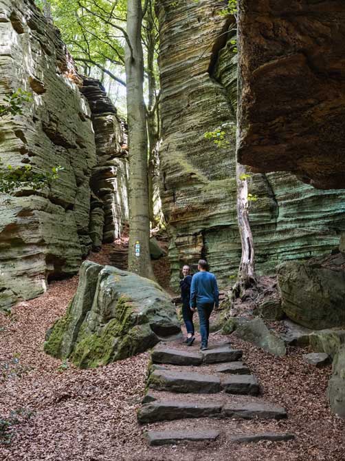 Wanderung durch das Müllerthal in Luxemburg