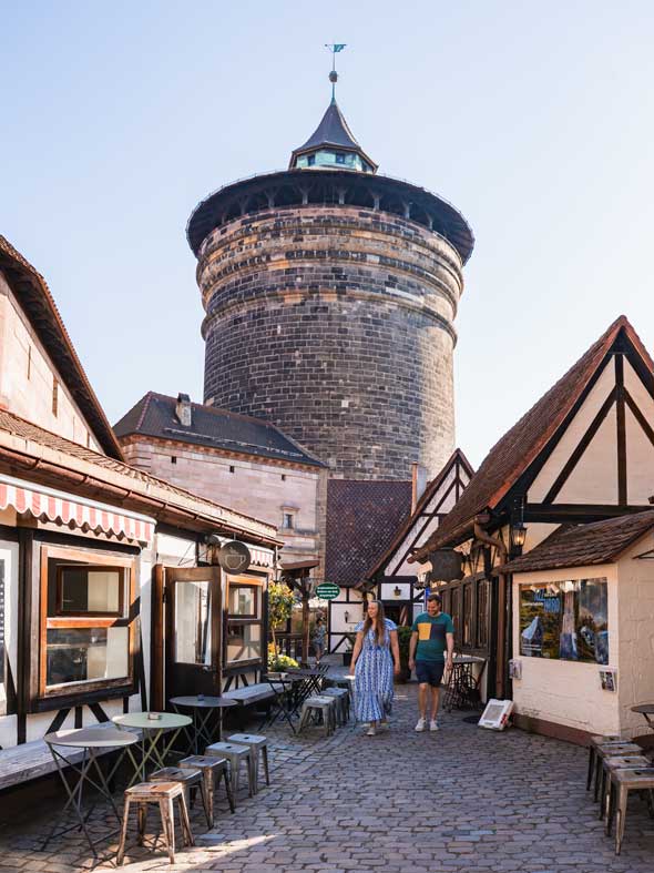 Altstadt von Nürnberg Handwerkerhof