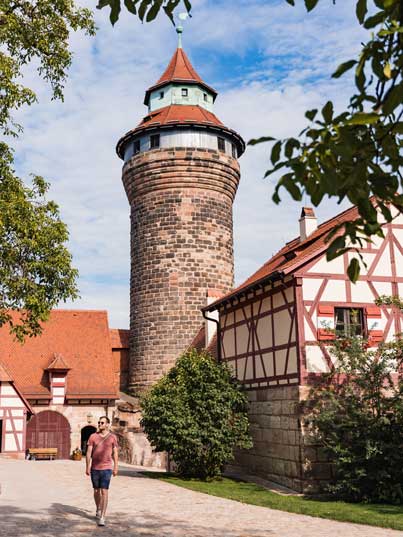 Kaiserburg in Bayern